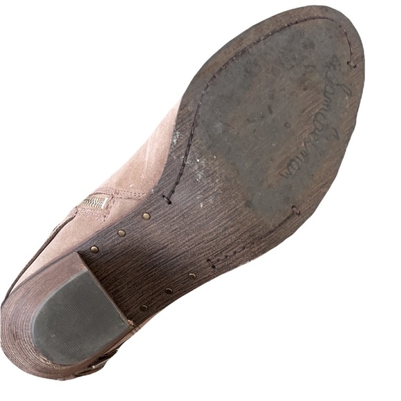 SAM EDELMAN “Lucca” brown buckle booties Size 8 - Picture 10 of 13